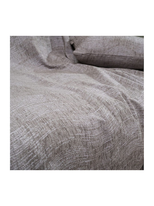 Teoran Midland Viersitzer-Sofa Überwurf Chenille 180x350cm