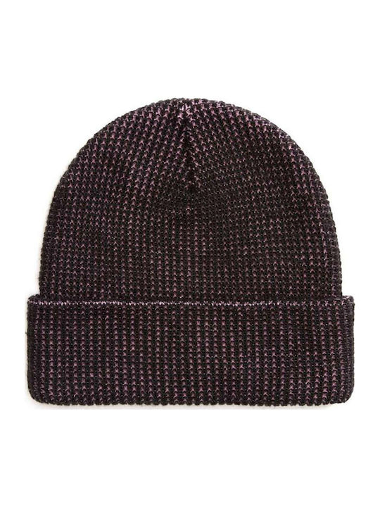Cuff Beanie Ανδρικός Σκούφος Πλεκτός σε Μαύρο χρώμα