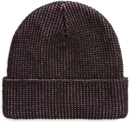 Cuff Beanie Ανδρικός Σκούφος Πλεκτός σε Μαύρο χρώμα