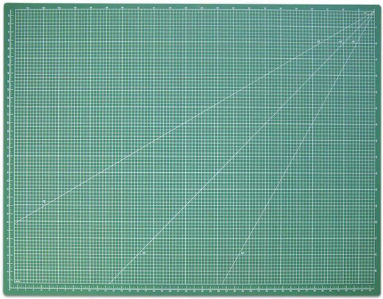 Schneide Nähwerkzeuge Patchwork-Matte Muster Markiert 90x120 cm Graduierte In Zentimetern Beidseitig Babysnap