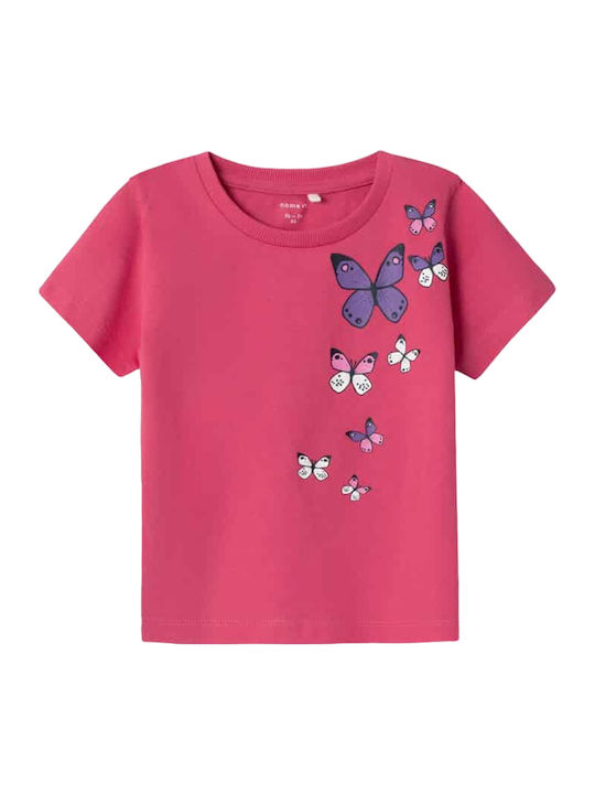Tricou pentru copii Fuchsia