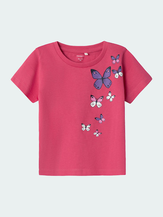 Tricou pentru copii Fuchsia