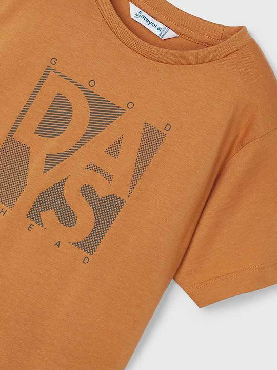 Παιδικό T-shirt Καφέ
