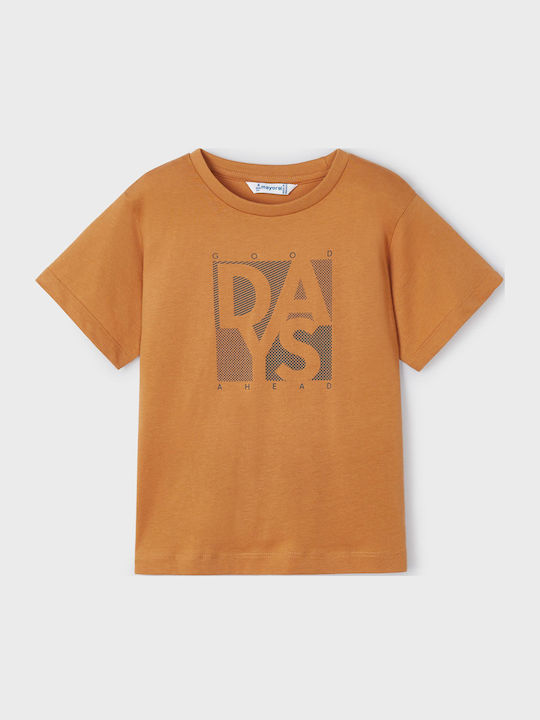 Παιδικό T-shirt Καφέ