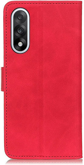 Khazneh Brieftasche Leder Rot (OnePlus Nord 5)