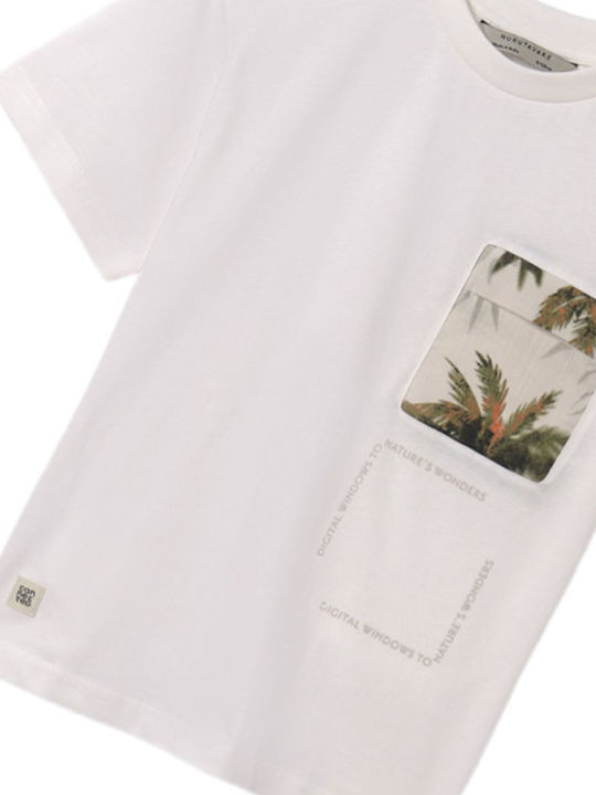 Kinder-T-Shirt Beige