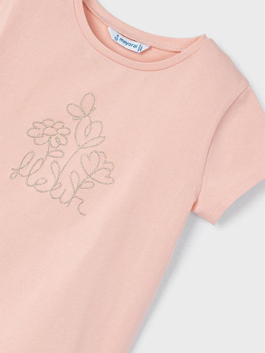 Παιδικό T-shirt Ροζ Flower