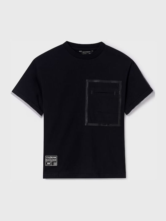 Kinder-T-Shirt Schwarz