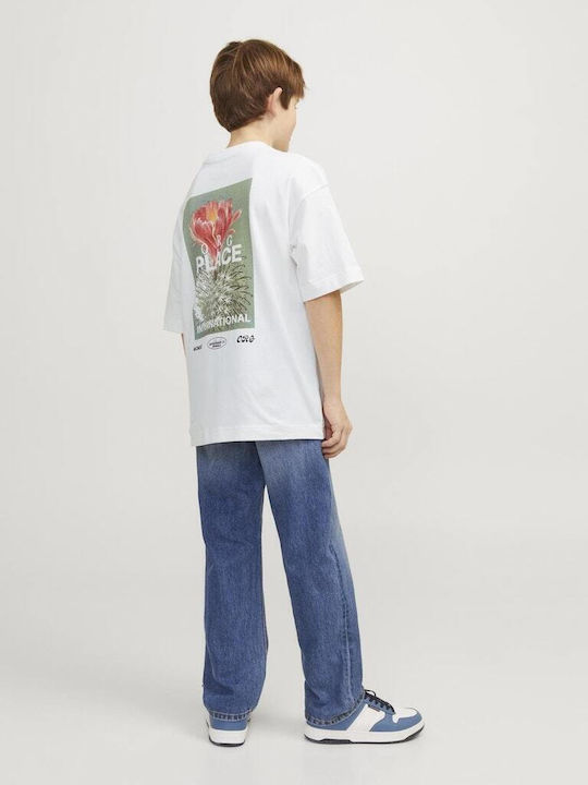Kinderoberteile T-Shirt Weiß