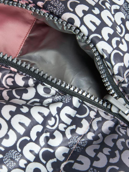 Kids' Casual Jacket Double Sided with Hood Embrime