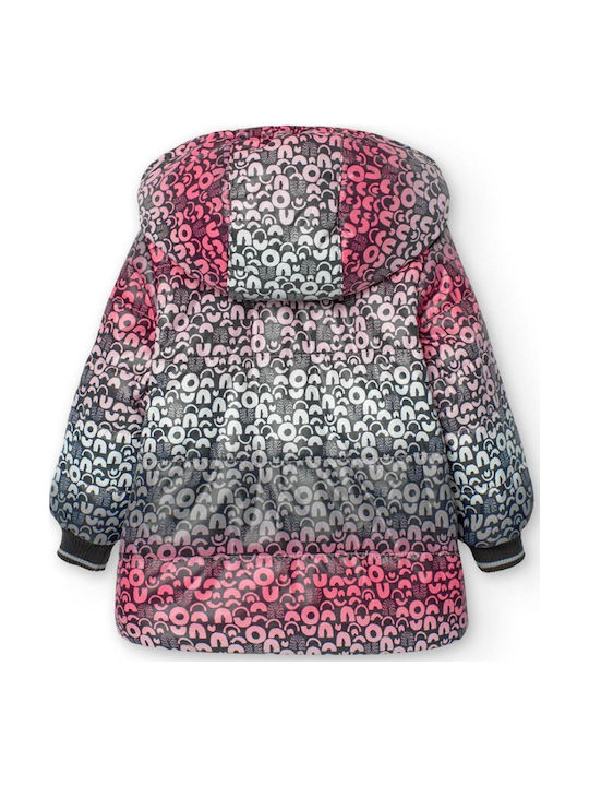 Kids' Casual Jacket Double Sided with Hood Embrime