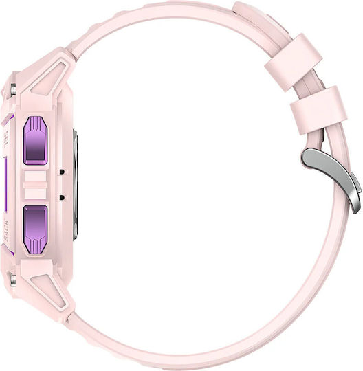 Kospet Tank S2 Smartwatch Waterproof Cu Pulsometru Roz