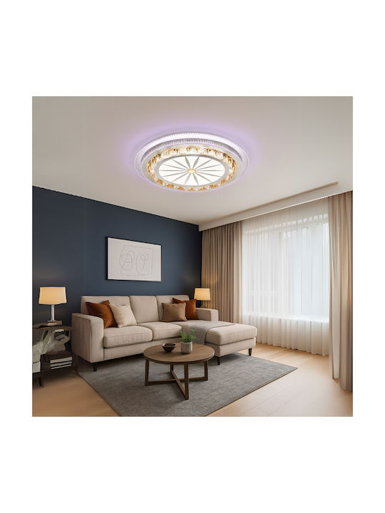 Alista Home Plafonieră de Tavan Albastru cu LED Integrat și Telecomandă