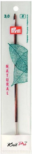Croșetă Tunisiană Knit Pro 3 Mm 15 Cm Lungime Lemn Natural Prym 223700