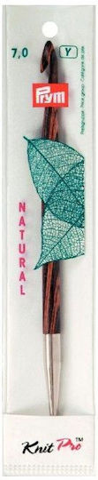 Croșetă Tunisiană Knit Pro 7 Mm 15 Cm Lungime Lemn Natural Prym 223708