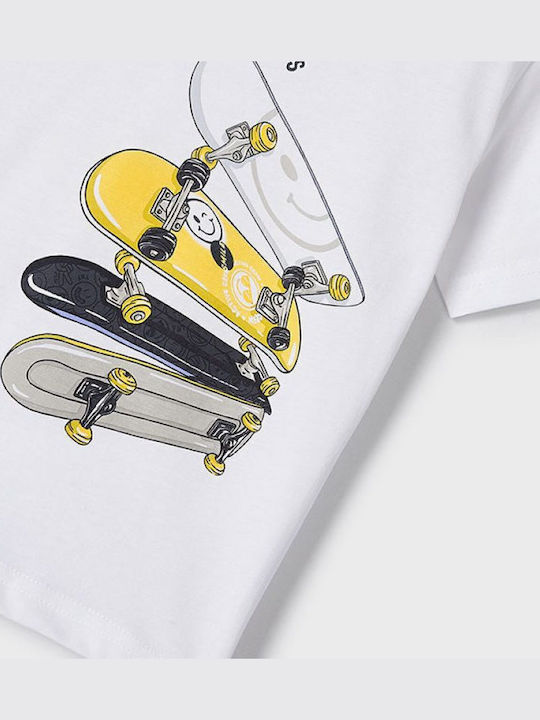 Tricou pentru copii Verde Skate