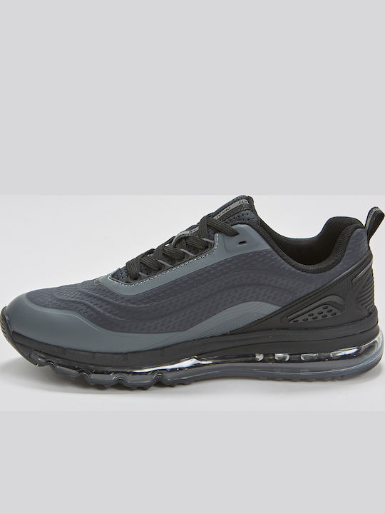 Turbo Air Ανδρικά Αθλητικά Παπούτσια Running Γκρι