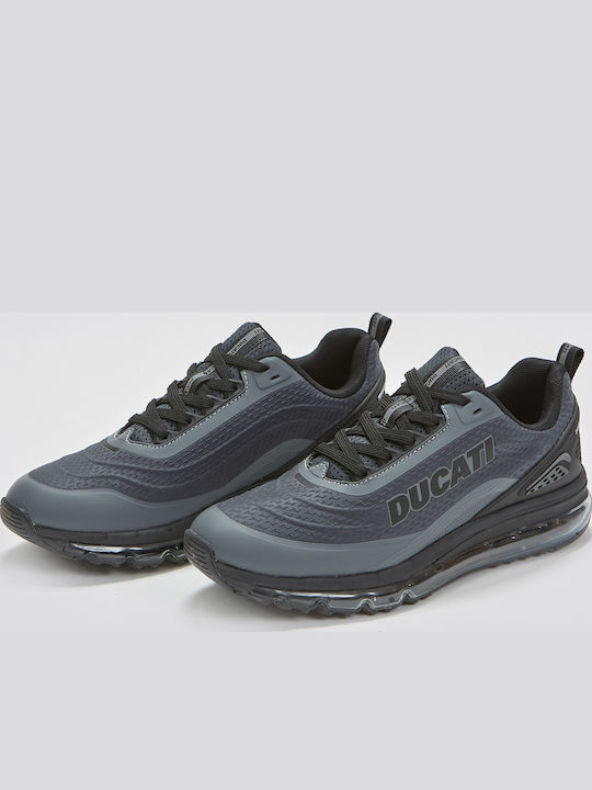 Turbo Air Ανδρικά Αθλητικά Παπούτσια Running Γκρι