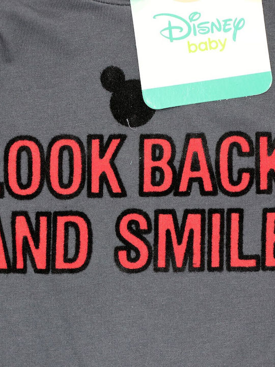 Kinderhemd Langarm Gray Mickey