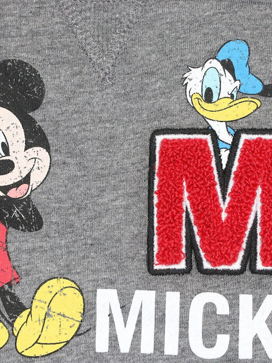 Kinderhemd Langarm Gray Mickey