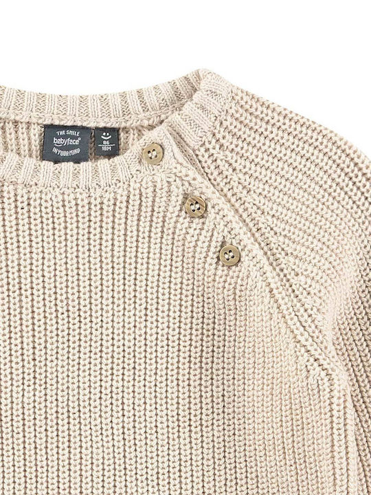 Kids' Sweater Long Sleeve Beige