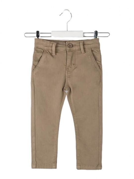 Losan Pantalon Pentru Copii Denim Maro