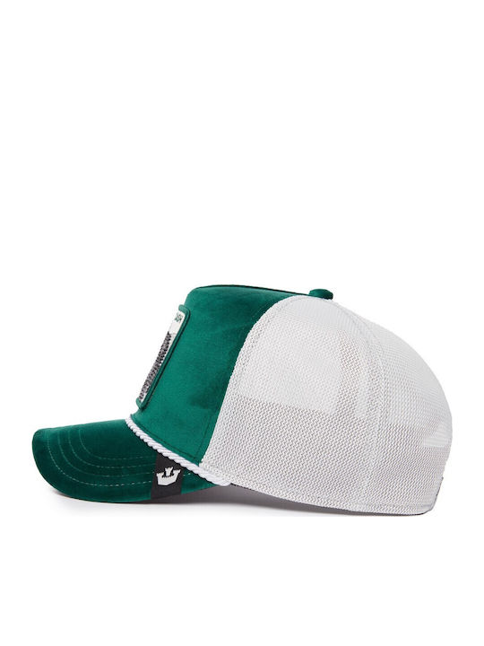Καπέλο Jockey Στρας Jewel Emerald Cow Αγελάδα Πράσινη Goorin Bros