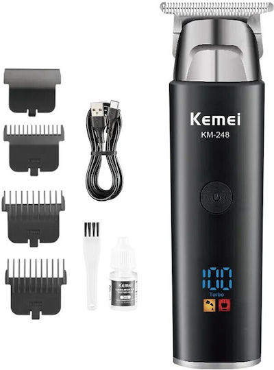 Kemei Trimmer Μηχανή Επαναφορτιζόμενη KM-248