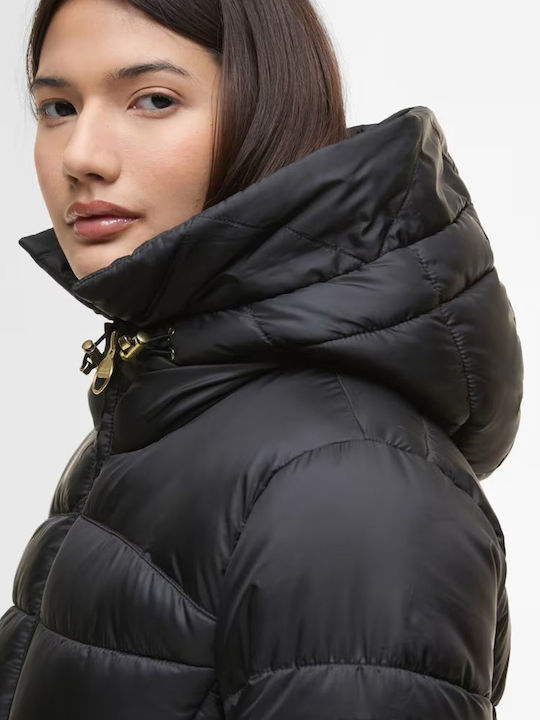 Γυναικείο Puffer Μπουφάν για Χειμώνα Black