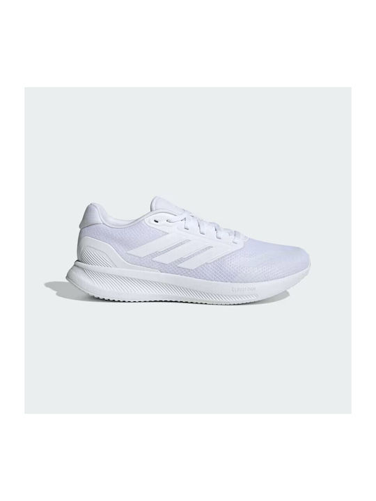 adidas Runfalcon 5 Wide Ανδρικά Running Λευκά