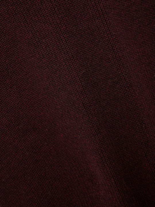 Long Sleeve Sweater Burgundy