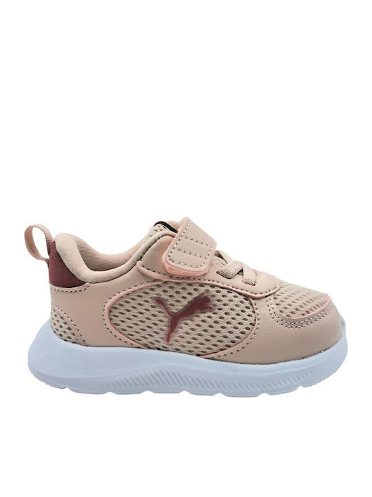 Fun Racer 2ac+inf Kids Sneakers with Scratch Pink