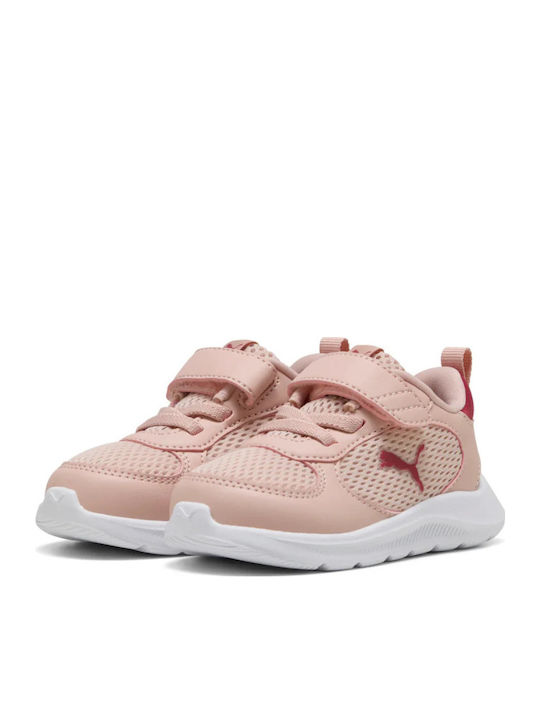 Fun Racer 2ac+inf Kids Sneakers with Scratch Pink