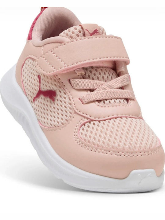 Fun Racer 2ac+inf Kids Sneakers with Scratch Pink