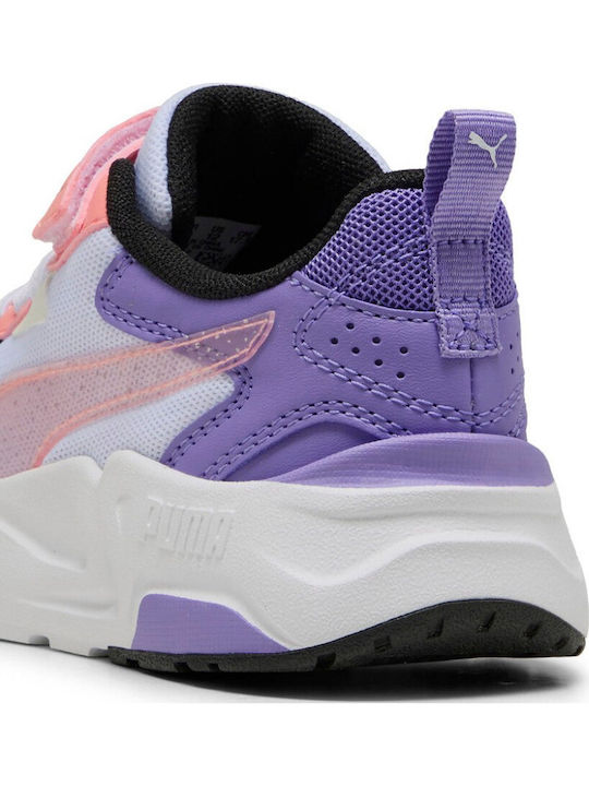 TRINITY 2 JR Kids Sneakers with Scratch White