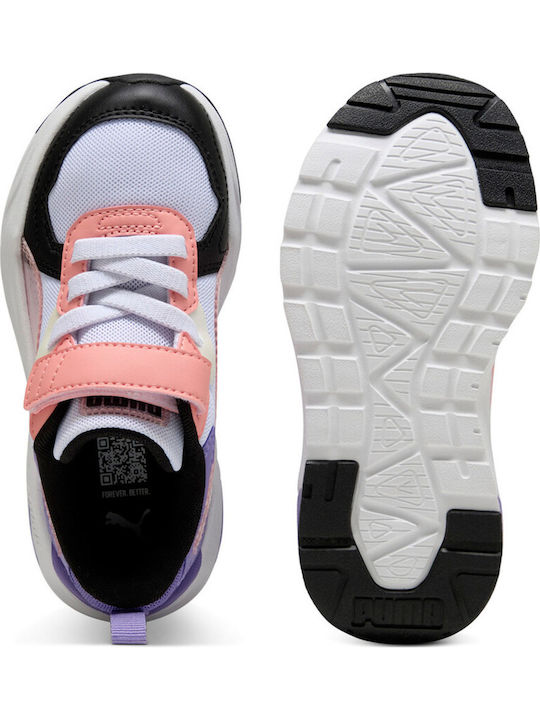 TRINITY 2 JR Kids Sneakers with Scratch White