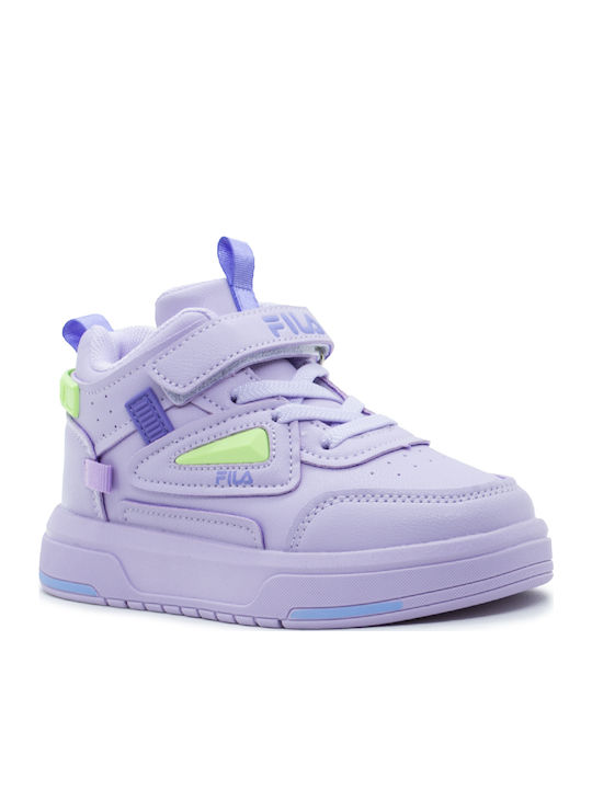 Memory Ayo Kids Sneakers with Scratch Purple
