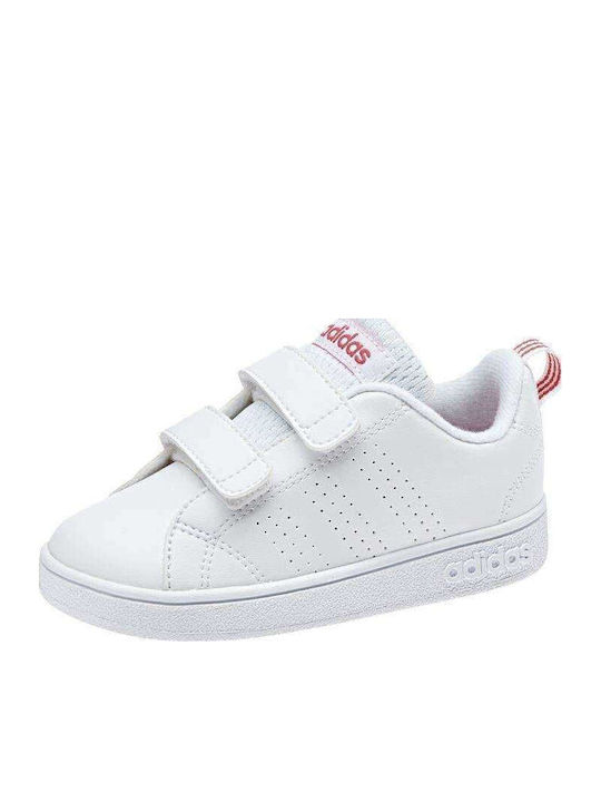 Vorteil Kinder Sneakers mit Klettverschluss Cloud White / Super Pink