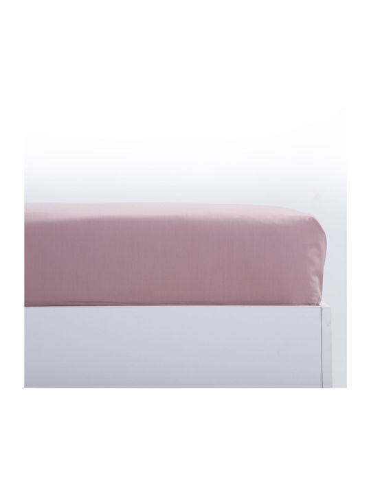 Nef-Nef Homeware Nautica Coast Σεντόνι Υπέρδιπλο με Λάστιχο 160x200+35εκ. Silver