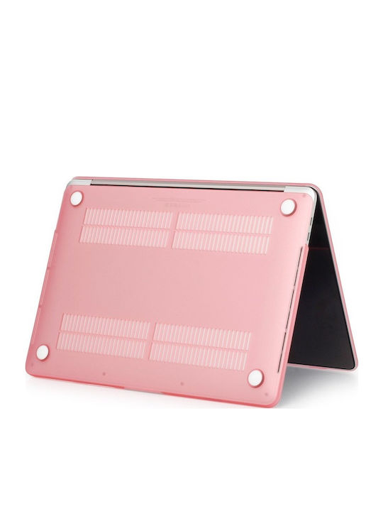 Θήκη Laptop Macbook Pro 13 A1706 A1708 A1989 A2159 A2251 A2289 A2338 Σκούρο ροζ