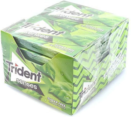 Trident Gume De Mestecat Cu Gust De Mentă Verde 12 Buc 27gr