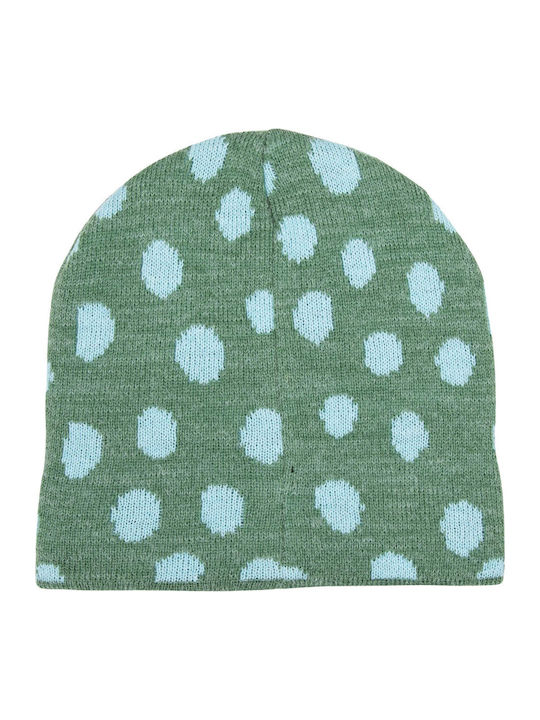 Beanie Unisex Beanie Knitted in Green color