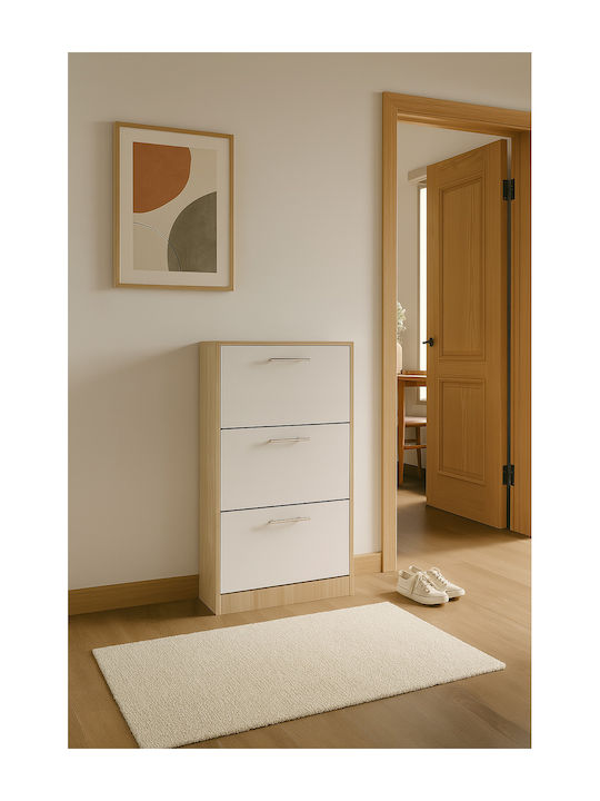 Ξύλινη Παπουτσοθήκη 63x24x117cm