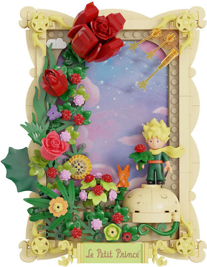 Pantasy Building Blocks The Little Prince Rose Of The Little Prince for 6 Plus Years 402 Pieces
