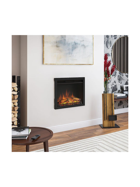 Tagu Powerflame Επιτοίχιο Ηλεκτρικό Τζάκι 1500W 60x50.3cm Μαύρο