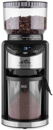 ETA Râșniță Electrică de Cafea 200W cu Capacitatea de Măcinare a Boabelor 250gr și 35 Nivele de Măcinare Maro