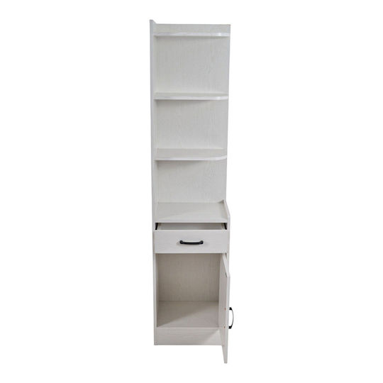 Ankor Badezimmersäule Boden H40xB32xH168cm Weiß