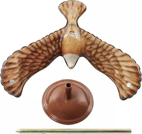 SP Souliotis Decorative Bird made of Metal 15cm 1pcs