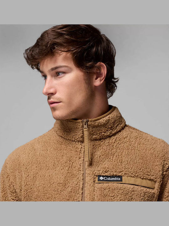 Ridge Men's Cardigan Brown