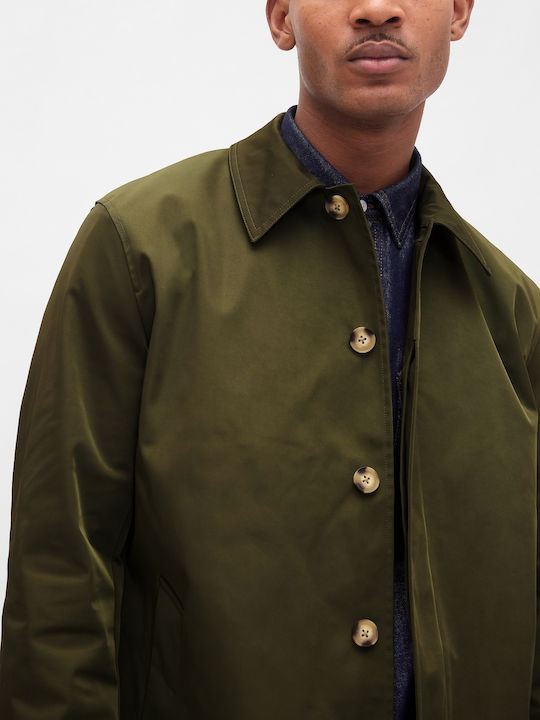 Men's Coat Olive Night